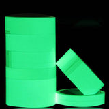 Maxbell 2.5cm Anti Collid Luminouse Tape Warning Tape Glow Arrow Stickers 2.5x200cm