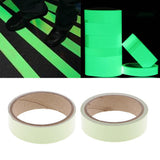 Maxbell 2.5cm Anti Collid Luminouse Tape Warning Tape Glow Arrow Stickers 2.5x200cm