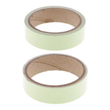 Maxbell 2.5cm Anti Collid Luminouse Tape Warning Tape Glow Arrow Stickers 2.5x200cm