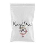 Maxbell 1 Pack Christmas Tree Bell Pendant Christmas Closet Wooden Decor Snowman
