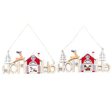 Maxbell Wooden Christmas Decoration Holiday Party Home Hanging Ornament Snowman