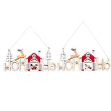 Maxbell Wooden Christmas Decoration Holiday Party Home Hanging Ornament Snowman