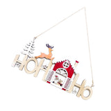 Maxbell Wooden Christmas Decoration Holiday Party Home Hanging Ornament Santa Clause
