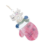 Maxbell Wooden Christmas Tree Ornaments Decoration Craft 150x75mm Christmas gloves
