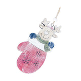 Maxbell Wooden Christmas Tree Ornaments Decoration Craft 150x75mm Christmas gloves