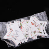 Maxbell 10 Piece Wooden Christmas Tree Hanging Decoration Ornament Star 75mm