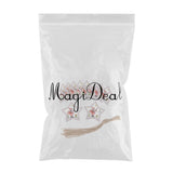 Maxbell 10 Piece Wooden Christmas Tree Hanging Decoration Ornament Star 75mm