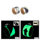 Maxbell Glow In The Dark Tape Adhesive Luminous Warning Sticker Roll straight mark