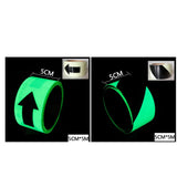 Maxbell Glow In The Dark Tape Adhesive Luminous Warning Sticker Roll straight mark