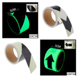Maxbell Glow In The Dark Tape Adhesive Luminous Warning Sticker Roll straight mark