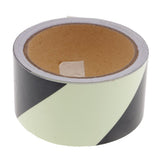 Maxbell Glow In The Dark Tape Adhesive Luminous Warning Sticker Roll cross grain