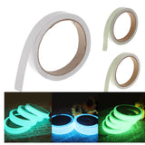 Maxbell Glow In The Dark Tape Self Adhesive Luminous Saftey Sticker Roll blue