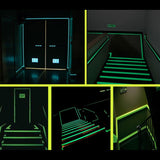 Maxbell Glow In The Dark Tape Self Adhesive Luminous Saftey Sticker Roll green