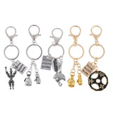 Maxbell 1 Pcs Novelty Metal Key Rings Chain Charms Rugby Union