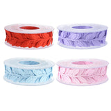 Maxbell 15 Meters Polyester Ribbon Trim Christmas Gift Wrapping Wedding Decor Pink