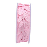Maxbell 15 Meters Polyester Ribbon Trim Christmas Gift Wrapping Wedding Decor Pink