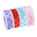 Maxbell 15 Meters Polyester Ribbon Trim Christmas Gift Wrapping Wedding Decor Pink