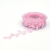 Maxbell 15 Meters Polyester Ribbon Trim Christmas Gift Wrapping Wedding Decor Pink
