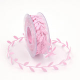 Maxbell 15 Meters Polyester Ribbon Trim Christmas Gift Wrapping Wedding Decor Pink