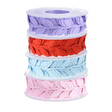 Maxbell 15 Meters Polyester Ribbon Trim Christmas Gift Wrapping Wedding Decor Pink