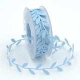Maxbell 15 Meters Polyester Ribbon Trim Christmas Gift Wrapping Wedding Decor Blue