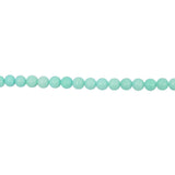 Maxbell 1 Strand of 15inch Natural Blue Amazonite Loose Gemstone Round Beads 10mm