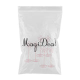 Max 6 Pack Tall Table Number Cards Photo Holder Paper Menu Clips, (Pink) Brids