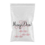 Max 6Pcs 85mm Heart Shaped Tall Table Number Cards Photo Holder Paper Menu Clips