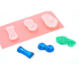 Maxbell Silicone Dip Pen Holder Mold Mould for Resin Casting Craft Mountain Design
