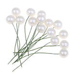 Max Foam Ball Shape Artificial Flower Xmas Decors Foam Ornaments white