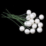 Max Foam Ball Shape Artificial Flower Xmas Decors Foam Ornaments white