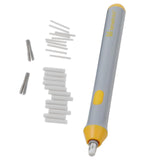 Max Electric Battery Operated Erasers with 22pcs Refills Artists Supplies gray
