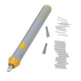 Max Electric Battery Operated Erasers with 22pcs Refills Artists Supplies gray