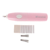 Max Electric Eraser Battery Operated Erasers with Refills Artists Supplies pink