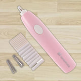 Max Electric Eraser Battery Operated Erasers with Refills Artists Supplies pink