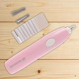 Max Electric Eraser Battery Operated Erasers with Refills Artists Supplies pink
