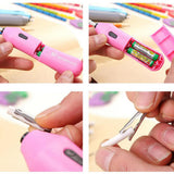 Max 50 Pack 5mm Replacement Erasers Refills for Electric Battery Operated Eraser