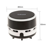 Max Mini Portable Tabletop Dust Sweeper Vacuum Cleaner Battery Operated Black