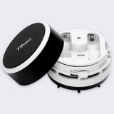 Max Mini Portable Tabletop Dust Sweeper Vacuum Cleaner Battery Operated Black