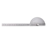 Max Steel 180 Degrees Rotary Swing Arm Protractor for Student School Woodworking
