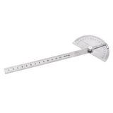 Max Steel 180 Degrees Rotary Swing Arm Protractor for Student School Woodworking