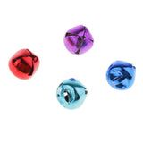Max Christmas Jingle Bells Pendants Charms Ornament 60 Pieces Colorful 10mm