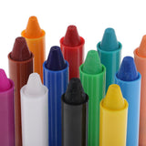 Max 12 Colors Oil Pastels Crayons Pencils Set for Kids Non toxic Water-soluble