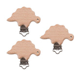 Max 3 Piece Baby Pacifier Chain Clip Pacifier Clip Wooden Clip Baby Clip 54x31mm