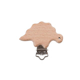 Max 3 Piece Baby Pacifier Chain Clip Pacifier Clip Wooden Clip Baby Clip 54x31mm