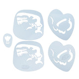Max Reusable Stencils Face Paint Stencil Template Fancy Dress Make Up Tools FA12