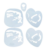 Max Reusable Stencils Face Paint Stencil Template Fancy Dress Make Up Tools FA12