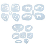 Max Reusable Stencils Face Paint Stencil Template Fancy Dress Make Up Tools FA12