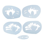 Max Reusable Stencils Face Paint Stencil Template Fancy Dress Make Up Tools FA11