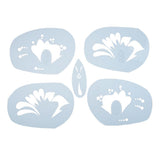 Max Reusable Stencils Face Paint Stencil Template Fancy Dress Make Up Tools FA11
